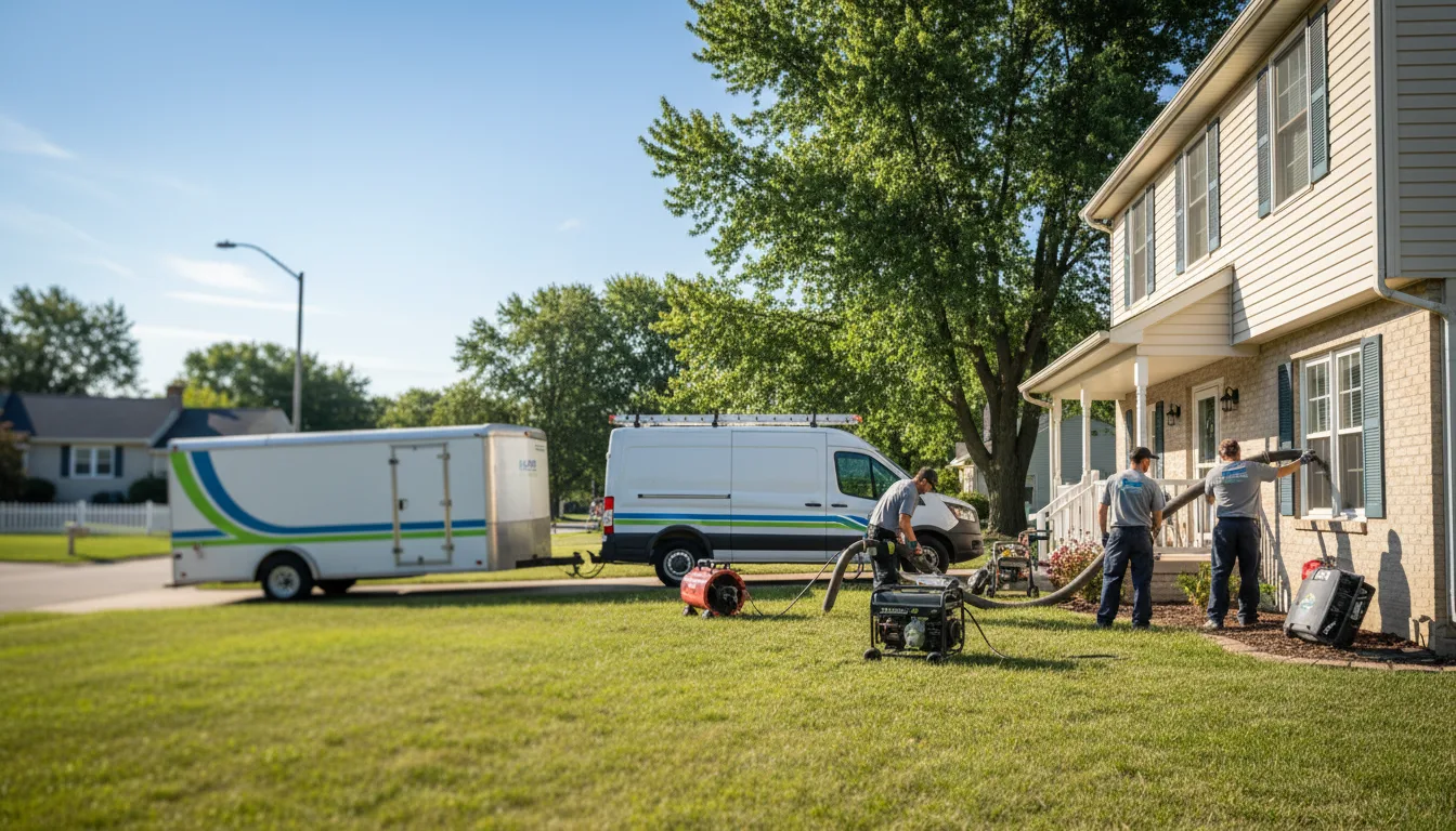 Flooded Basement Restoration And Cleanup With Repair in Webber, KS near me